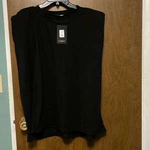 NWT Fashion Nova  Chelsea high demand should pad black top size 3X